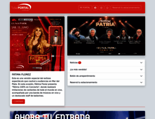 ticketportal.com.ar screenshot