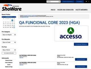 ticketportal.com.mx screenshot
