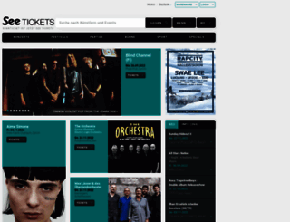 ticketportal.com screenshot