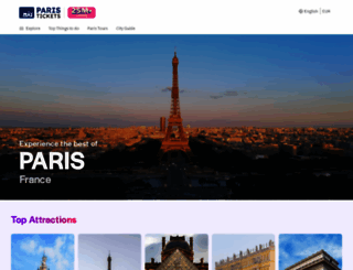 tickets-paris.fr screenshot