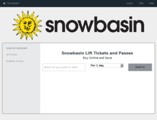 tickets.snowbasin.com screenshot