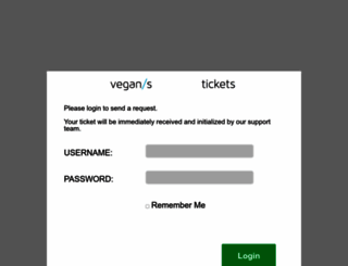 tickets.vegans.it screenshot