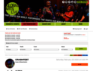 tickets.worldmusic.org screenshot