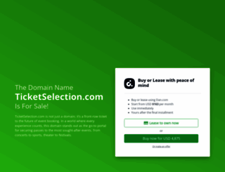 ticketselection.com screenshot