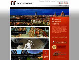 ticketsflorence.com screenshot