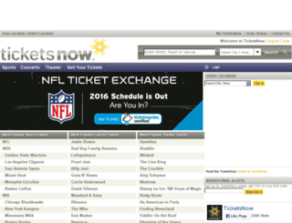 ticketsnow.ticketmaster.com screenshot