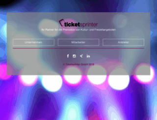 ticketsprinter.de screenshot