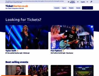 ticketstarter.co.uk screenshot