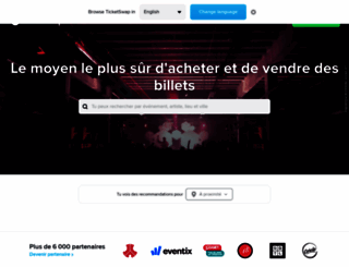 ticketswap.fr screenshot