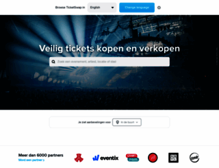 ticketswap.nl screenshot