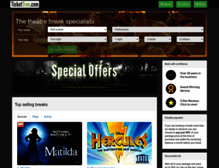 tickettree.com screenshot
