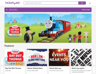 ticketweb.com screenshot