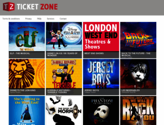 ticketzone.co.uk screenshot
