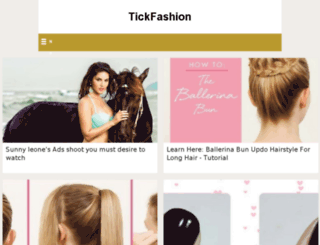 tickfashion.com screenshot