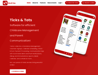 ticksandtots.com screenshot