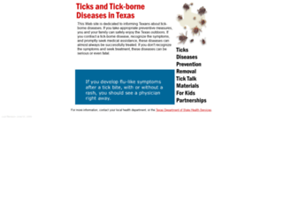 ticktexas.org screenshot