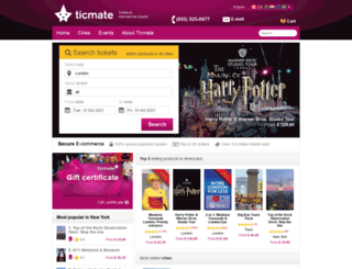 ticmate.com screenshot