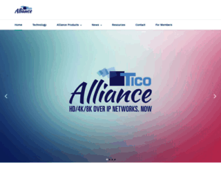 tico-alliance.org screenshot