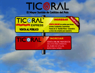 ticoral.com screenshot
