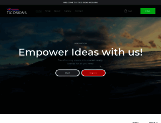 ticosigns.com screenshot