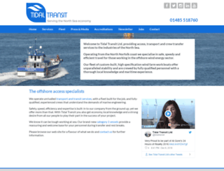 tidal-transit.com screenshot