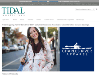 tidaloutfitters.com screenshot
