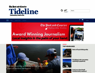 tidelinemagazine.com screenshot