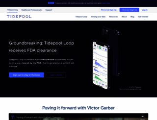 tidepool.co screenshot