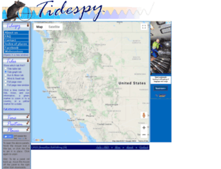 tidespy.com screenshot