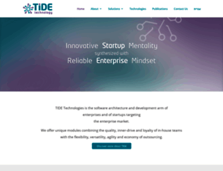 tidetechnology.com screenshot