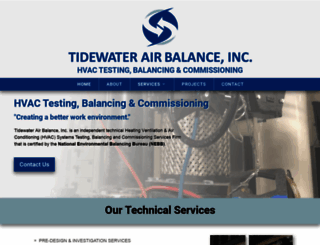 tidewaterairbalance.com screenshot