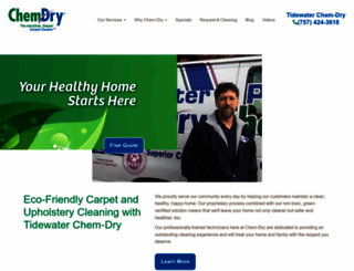 tidewaterchemdry.com screenshot