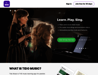 tido-music.com screenshot