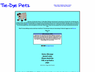 tie-dye.co.uk screenshot