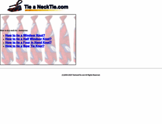 tieanecktie.com screenshot