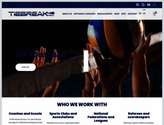 tiebreaktech.com screenshot