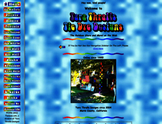 tiedyes.com screenshot