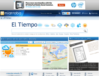 tiempo.miarroba.com screenshot