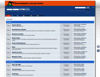 tiemposalvaje.com screenshot