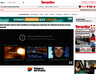 tiemposur.com.ar screenshot