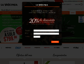 tienda-la-vasconia.com.mx screenshot