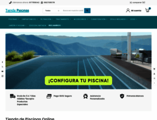 tienda-piscinas.net screenshot