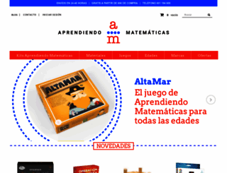 tienda.aprendiendomatematicas.com screenshot