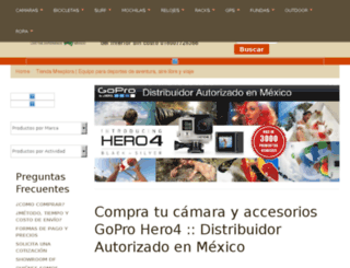 tienda.mexplora.com screenshot
