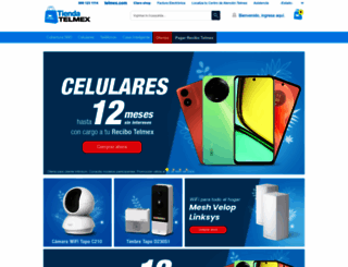 tienda.telmex.com screenshot