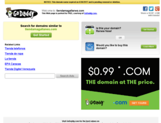 tiendamagallanes.com screenshot