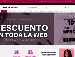tiendanebro.com screenshot