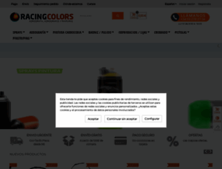 tiendaracingcolors.com screenshot