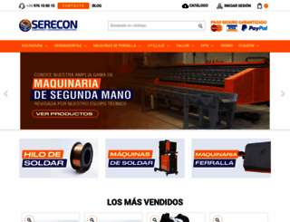 tiendaserecon.com screenshot