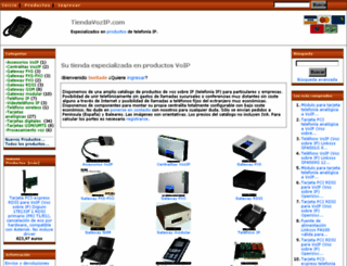 tiendavozip.com screenshot